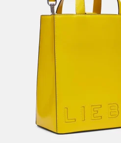 Online LIEBESKIND BERLIN Paper Bag Tote S zitrone