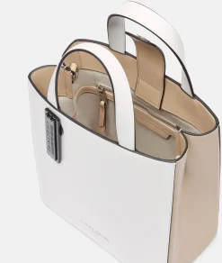 Discount LIEBESKIND BERLIN  Paper Bag Tote S weiß
