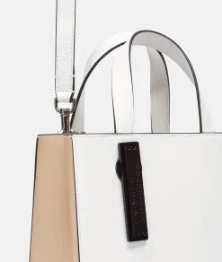Discount LIEBESKIND BERLIN  Paper Bag Tote S weiß