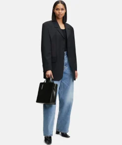 Online LIEBESKIND BERLIN  Paper Bag Tote S schwarz