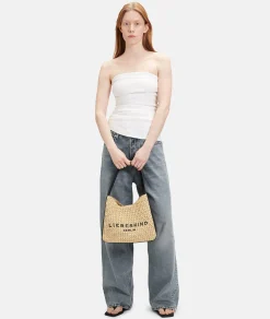 Clearance LIEBESKIND BERLIN  Straw Hobo M sandstein